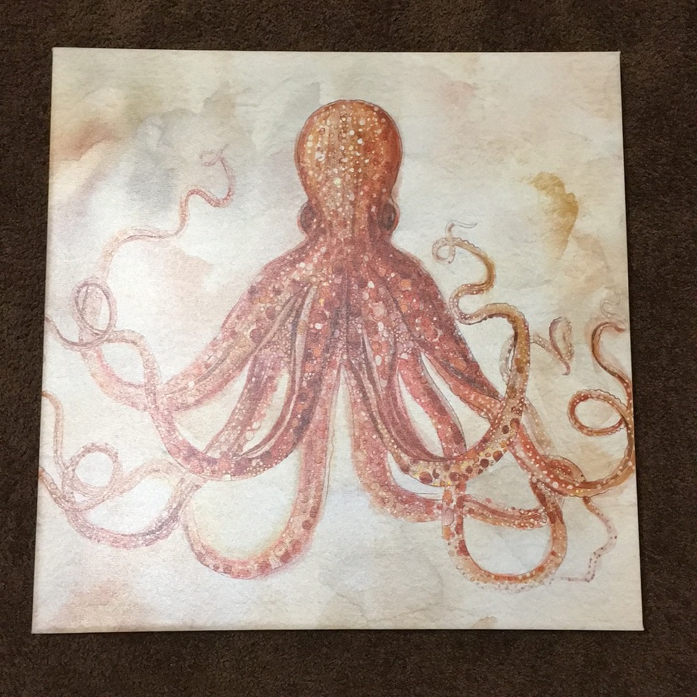 Octopus wall decor